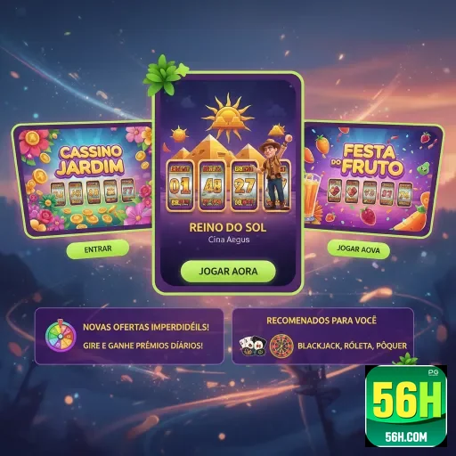 Ilustração de Slots Incríveis com Interface Amigável