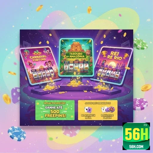 Ilustração de Jogos de Slot: Diversão em Cada Jogada